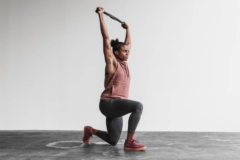 NOBULL 80NJ1432scarpe da ginnastica medie in tela da donna cabernet