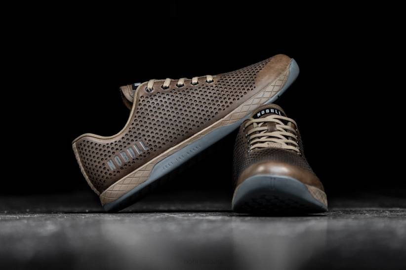 NOBULL 80NJ1457scarpa da ginnastica in pelle da donna