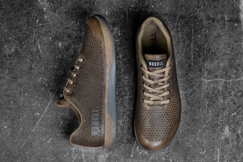 NOBULL 80NJ1457scarpa da ginnastica in pelle da donna