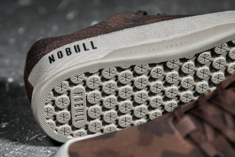 NOBULL 80NJ1484scarpa da ginnastica in tela da donna grizzly