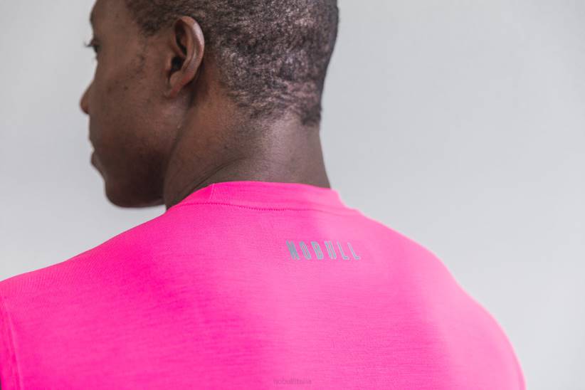NOBULL 80NJ1012maglietta senza maniche wodapalooza da uomo rosa