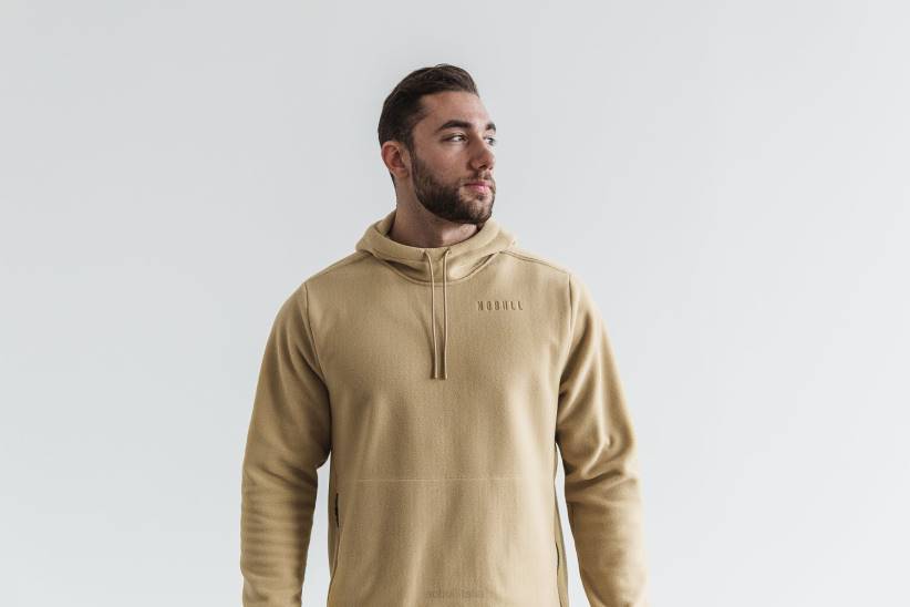NOBULL 80NJ1028felpa con cappuccio pullover artico da uomo