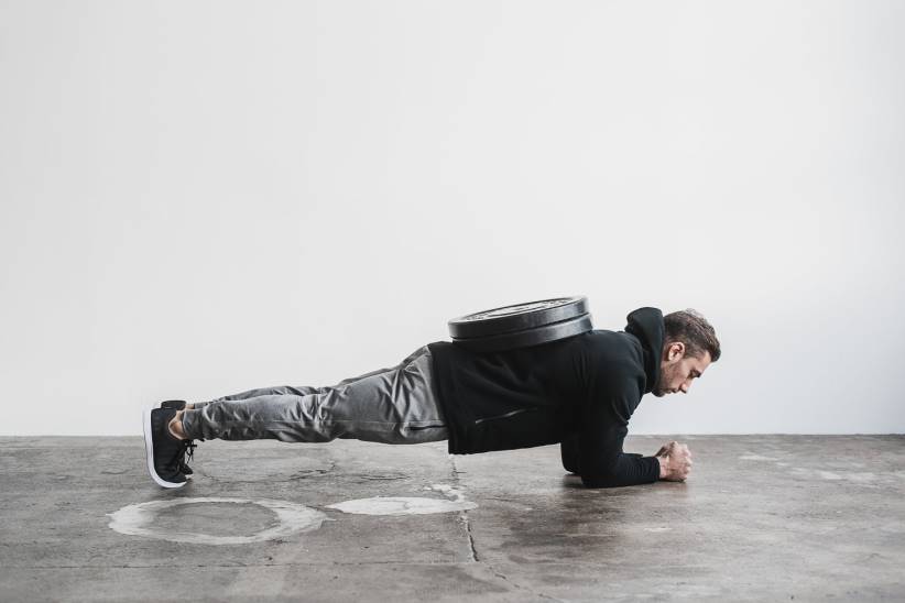 NOBULL 80NJ1033felpa con cappuccio pullover artico da uomo