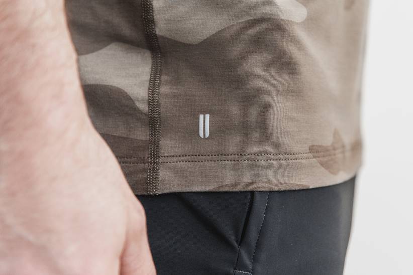 NOBULL 80NJ1036canotta da uomo (mimetica) scura