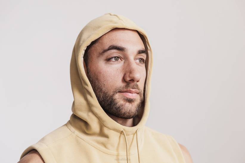 NOBULL 80NJ1048pullover artico senza maniche da uomo