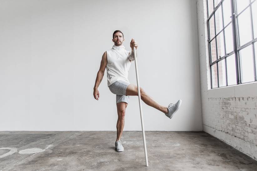 NOBULL 80NJ1052pullover artico senza maniche da uomo