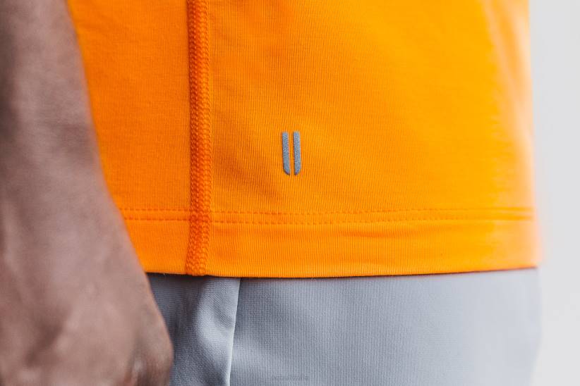 NOBULL 80NJ1065maglietta senza maniche da uomo (neon) arancione