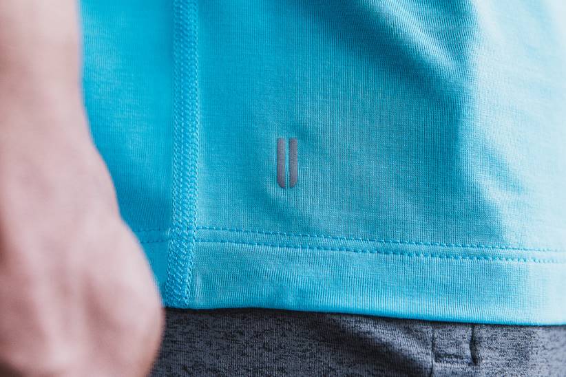 NOBULL 80NJ1066maglietta senza maniche da uomo (neon) blu