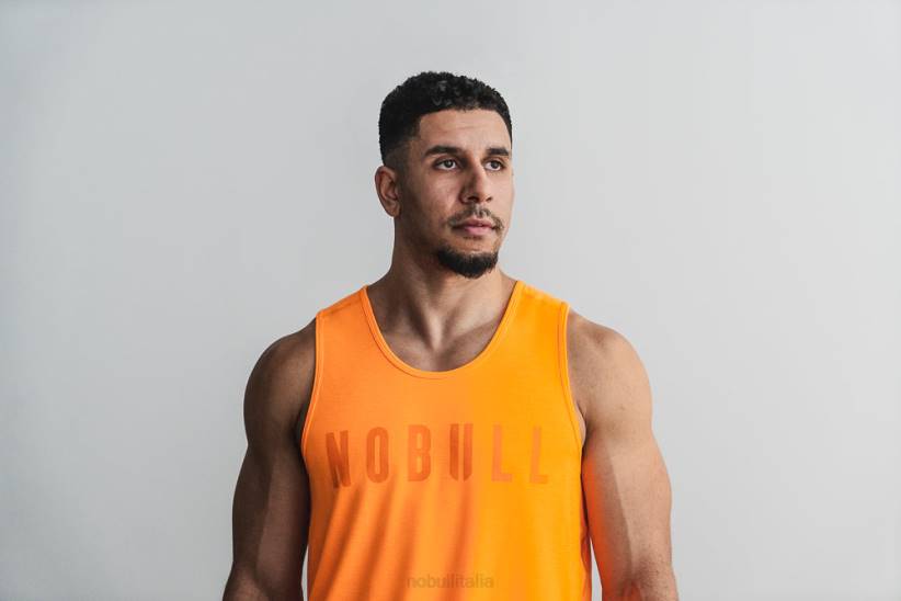 NOBULL 80NJ1072canotta da uomo (neon) arancione
