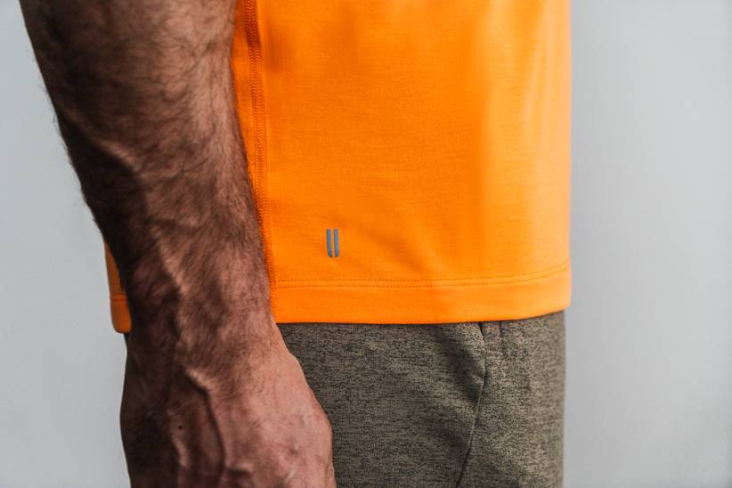 NOBULL 80NJ1072canotta da uomo (neon) arancione