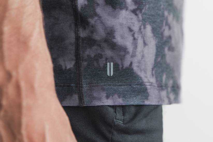 NOBULL 80NJ1130canotta da uomo (dip-dye) glicine