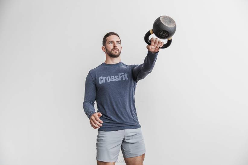 NOBULL 80NJ1140maglietta a maniche lunghe da crossfit da uomo