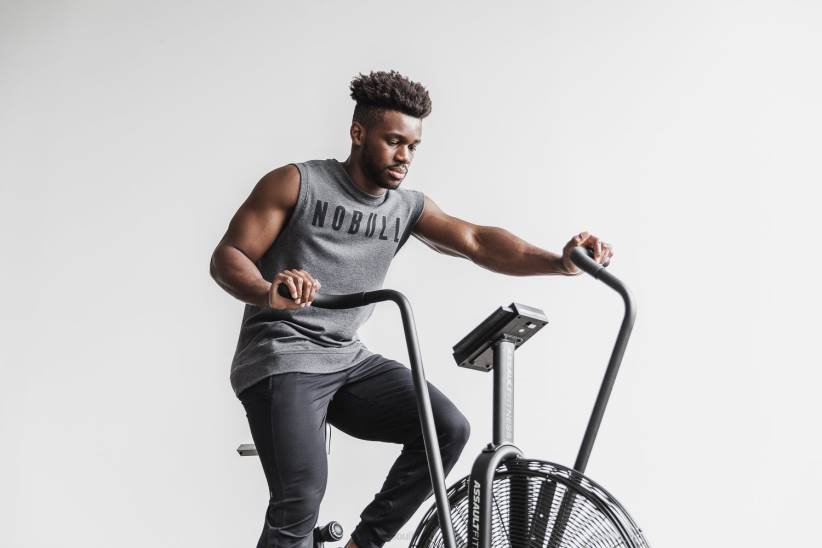 NOBULL 80NJ1146felpa girocollo senza maniche