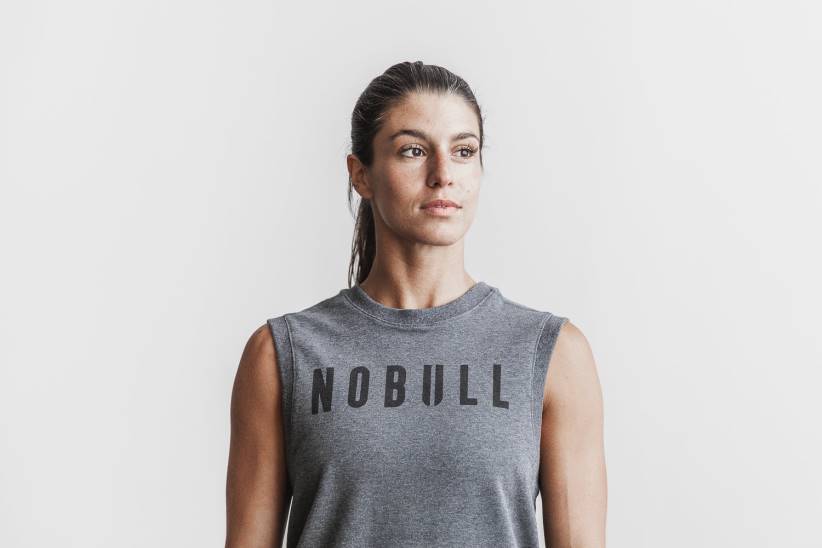 NOBULL 80NJ1146felpa girocollo senza maniche