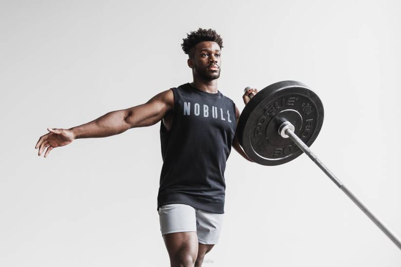 NOBULL 80NJ1147felpa girocollo senza maniche