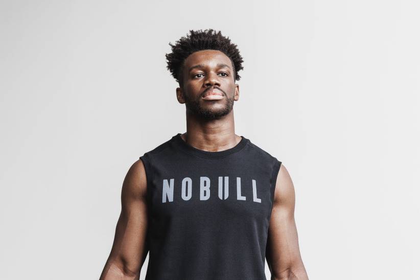 NOBULL 80NJ1147felpa girocollo senza maniche