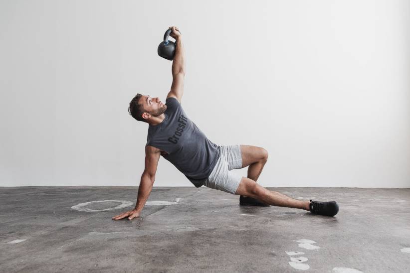 NOBULL 80NJ1160maglietta senza maniche crossfit da uomo