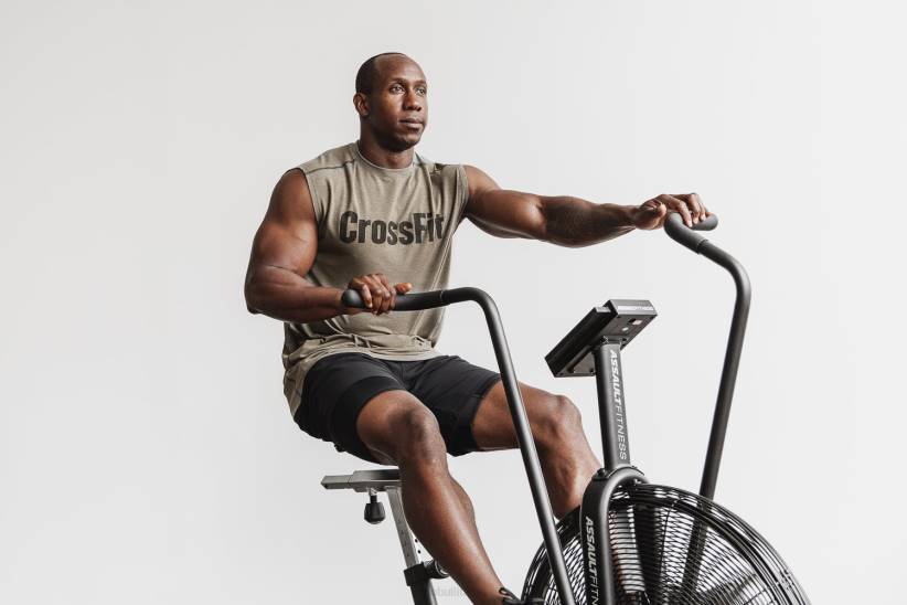 NOBULL 80NJ1165maglietta senza maniche crossfit da uomo army