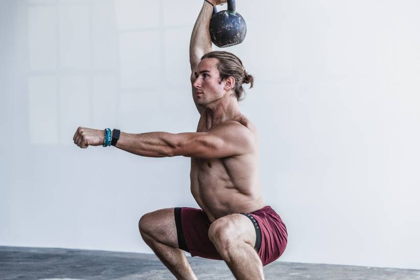 NOBULL 80NJ1176maglia corta da uomo 8,5 vino