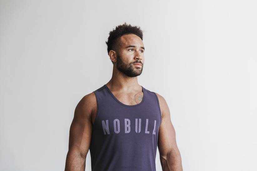 NOBULL 80NJ1182canotta da uomo (colori vivaci) scura