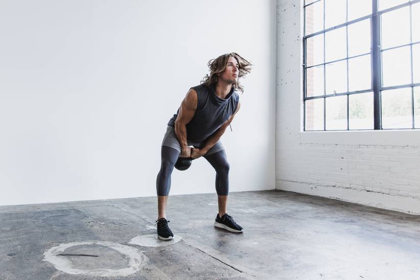 NOBULL 80NJ1198felpa con cappuccio senza maniche in micropeluche da uomo