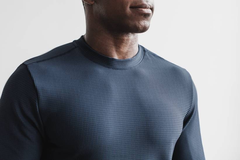 NOBULL 80NJ1213waffle a maniche lunghe da uomo