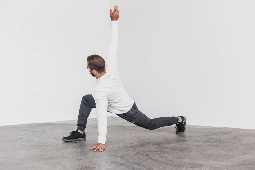 NOBULL 80NJ1214waffle a maniche lunghe da uomo