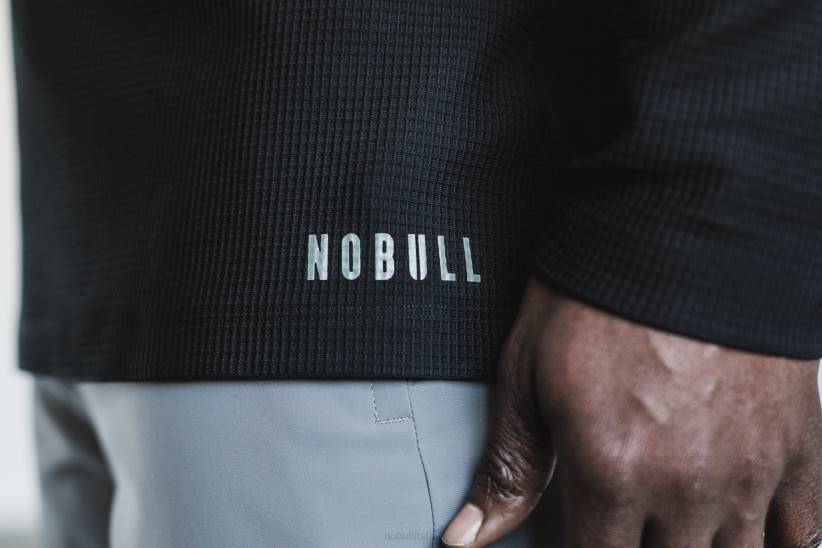 NOBULL 80NJ1215waffle a maniche lunghe da uomo