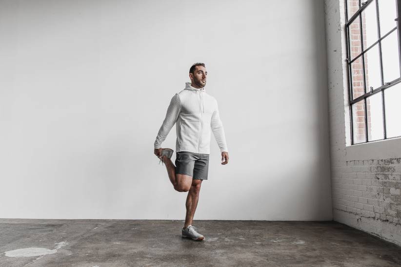 NOBULL 80NJ1219giacca trapuntata con zip da uomo