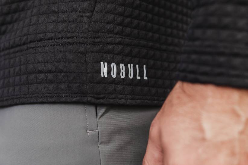 NOBULL 80NJ1221giacca trapuntata con zip da uomo