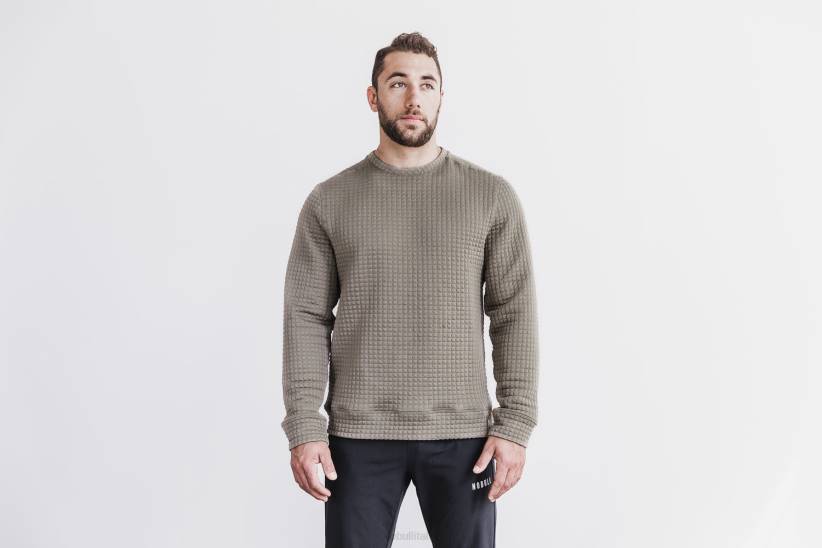 NOBULL 80NJ615pullover trapuntato da uomo rock