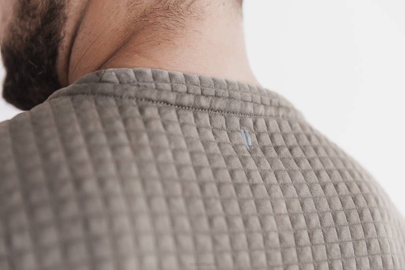 NOBULL 80NJ615pullover trapuntato da uomo rock