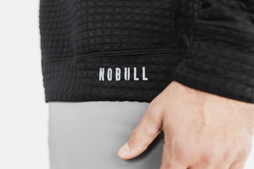 NOBULL 80NJ619pullover trapuntato da uomo
