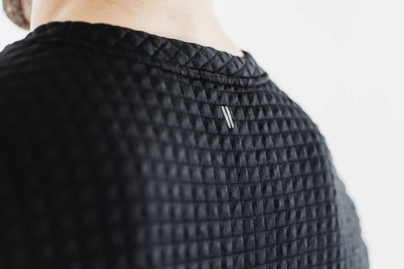 NOBULL 80NJ619pullover trapuntato da uomo