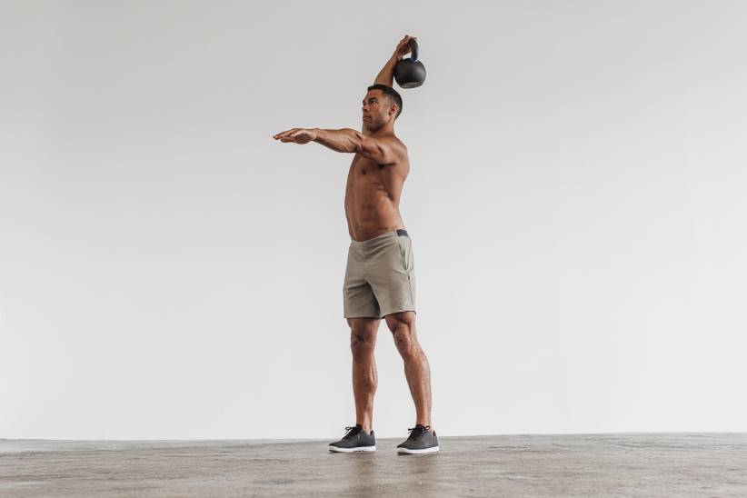 NOBULL 80NJ629pantaloncini leggeri da uomo 9 rock