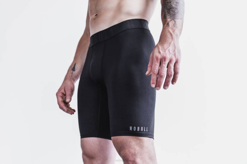 NOBULL 80NJ640pantaloncini compressivi da uomo 9 (peluche erica)