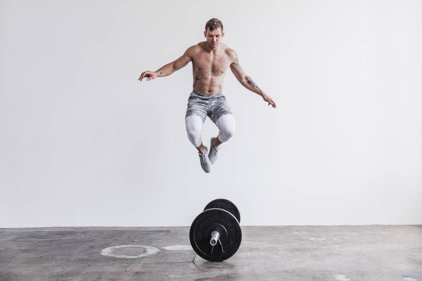 NOBULL 80NJ642collant a compressione 3/4 da uomo