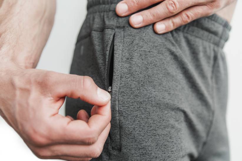 NOBULL 80NJ646pantaloncini da uomo in maglia leggera 7 antracite