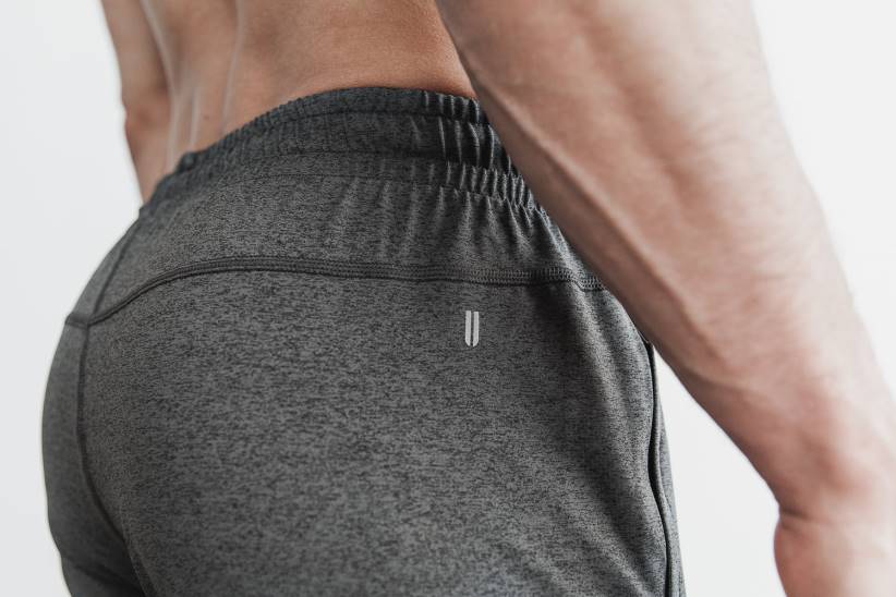 NOBULL 80NJ646pantaloncini da uomo in maglia leggera 7 antracite