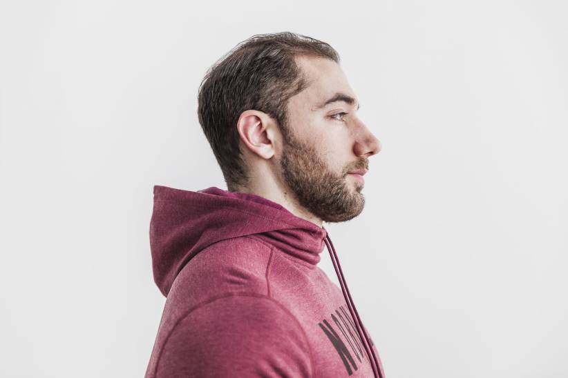 NOBULL 80NJ665felpa con cappuccio da uomo