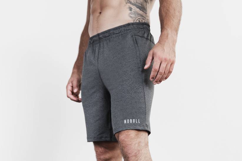 NOBULL 80NJ681pantaloncini da uomo in maglia leggera 9 antracite