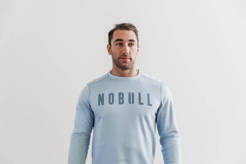 NOBULL 80NJ692felpa girocollo da uomo ghiaccio