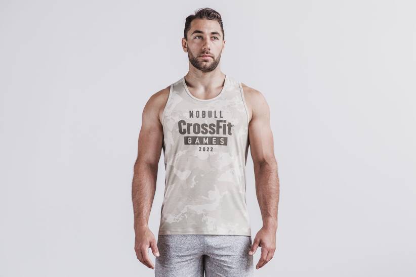 NOBULL 80NJ704Giochi di CrossFit maschile 2022 Tank Farina d'Avena
