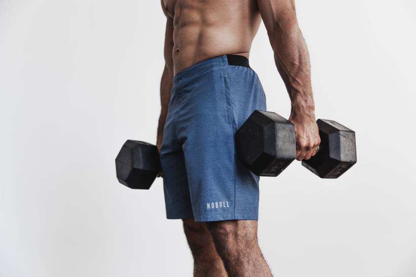 NOBULL 80NJ731short 9 costiero in tessuto elasticizzato da uomo