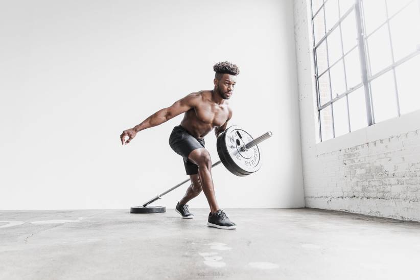 NOBULL 80NJ732short da uomo in tessuto elasticizzato 9