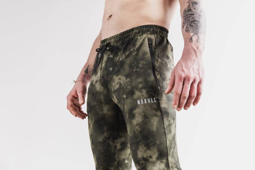 NOBULL 80NJ778esercito di jogger (tie-dye) da uomo