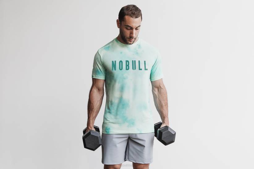 NOBULL 80NJ783maglietta da uomo (tie-dye) vaniglia e acqua