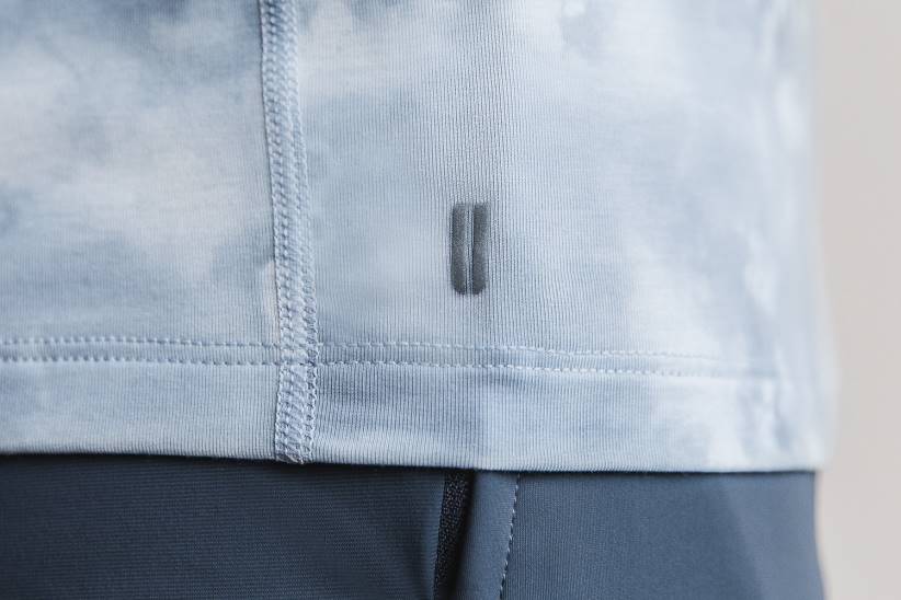 NOBULL 80NJ818canotta da uomo (tie-dye) ghiaccio