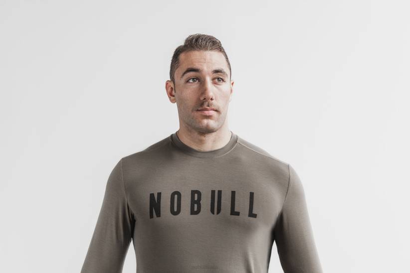 NOBULL 80NJ836maglietta a maniche lunghe da uomo
