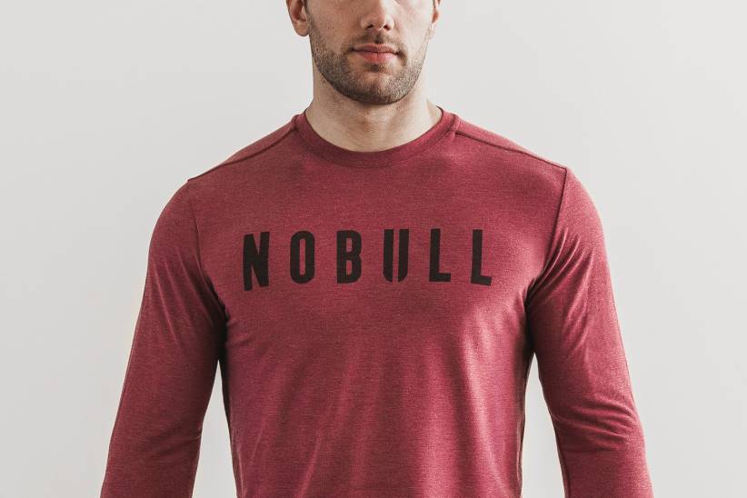 NOBULL 80NJ840maglietta a maniche lunghe da uomo